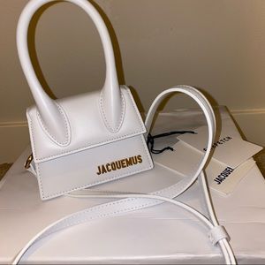 Jacquemus Le Chiquito Mini Tote White New With Tag